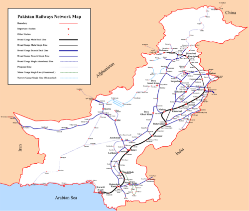 Karachi–Peshawar Railway Line